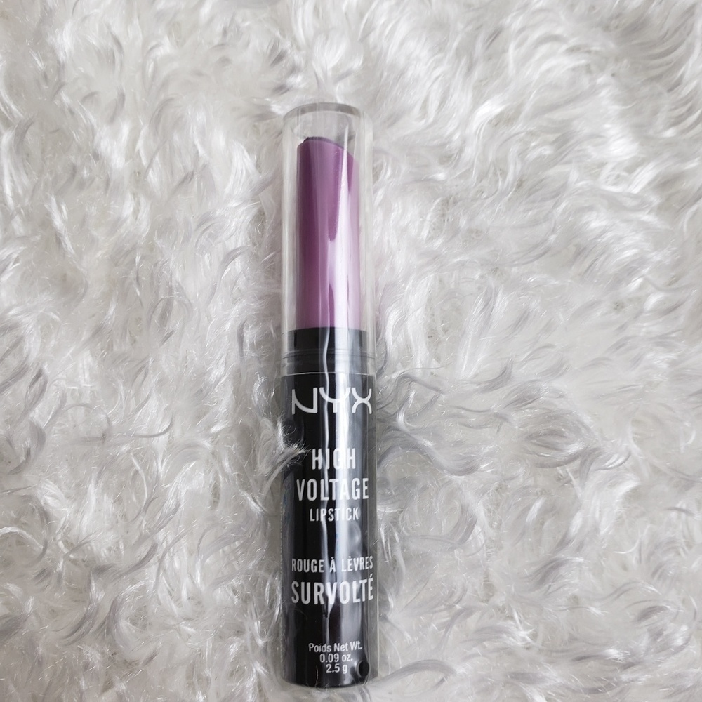 3/$12 NYX High Voltage Lipstick Color: Playdate
